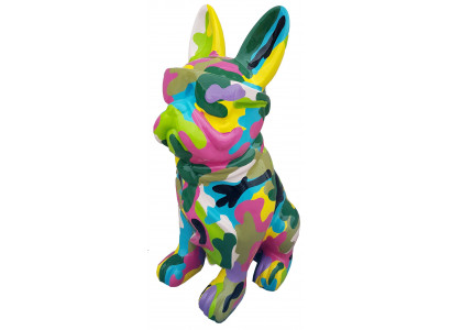 Figures de design de chien Sculptures Bouledogue Sculpture moderne Sculptures décoratives nouvel