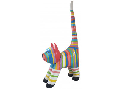 Designer Figure Abstract Moderne Figures Décoration Sculptures de Chat Coloré Nouveau