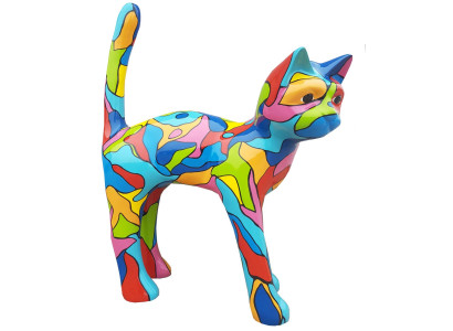 Designer Figure Abstraite Figures Modernes Décoration Figures de Chat Sculptures Decoration