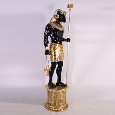 Figure de designer, Figures modernes, Décoration, Dieu égyptien Khnum, Nouvelles sculptures