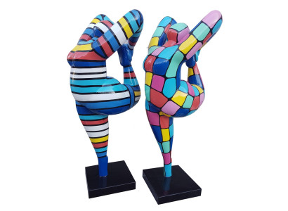 Designer Figures Abstraites Décorations Modernes Figurines Femme Sculpture Sculptures