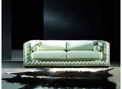 Canapé en cuir Chesterfield 3 places Canapés Canapés Chesterfield en cuir