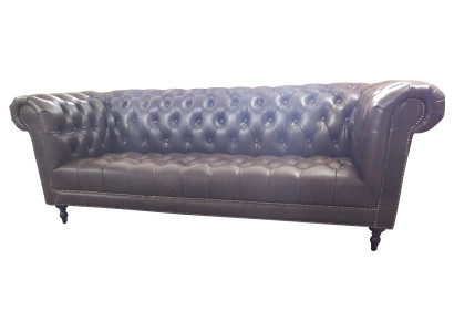 Canapé 4 places Chesterfield Luxe 245cm Canapé en cuir Canapés Meubles