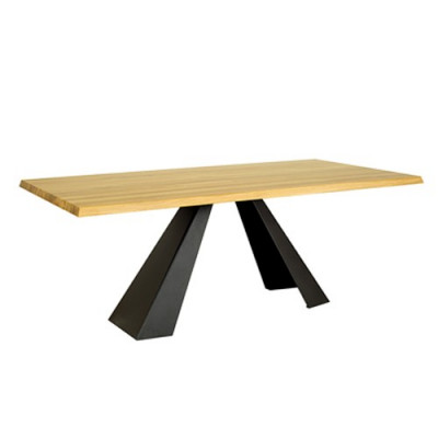 Table à manger Tables en bois Table de salle à manger Salon Table en bois massif 240x100cm Tables à manger en bois massif
