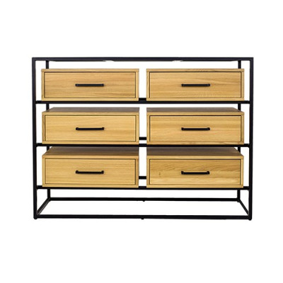 Conception Commode Armoires Étagère Bois Authentique Side Low Board