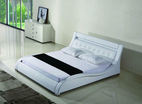 Lits Literie Double Mariage Hôtel Luxe Cuir Décoration Moderne Designer