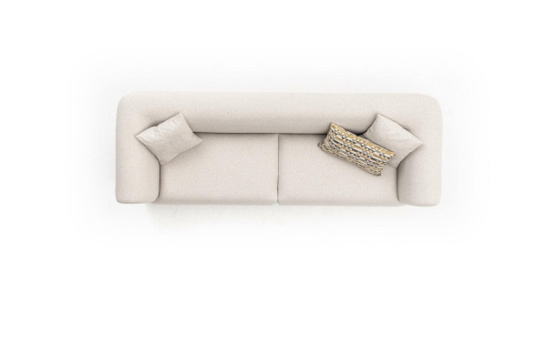 Canapé moderne 3 places Beige Canapés trois places grand 250cm Canapé Luxe Mobilier neuf