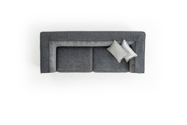 Canapé Canapé Mobilier Salon Canapé Rembourré 3 Places Style Moderne 240cm