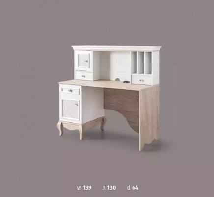 Chambre d'enfants Jeunesse Lit + Bureau + Armoire 3 pièces