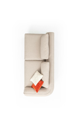 Canapé d'angle L-forme Moderne Salon Canapé rembourré Mobilier de luxe 420x170cm