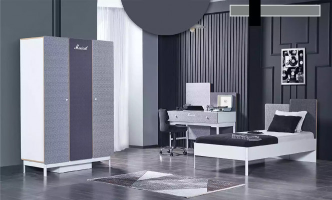 Conception de meubles modernes, lits blancs pour enfants, lits, lit, chambre d'enfant