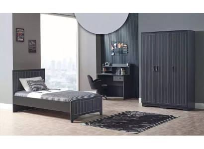 Chambre d'enfant Chambre complète, Chambre, Lit, Bureau, Armoire, 3 pièces