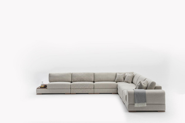 Canapé d'angle Canapé rembourré Salon de luxe Canapé Moderne Mobilier neuf