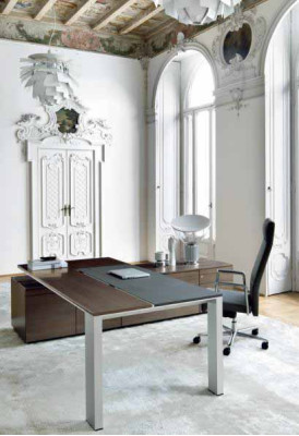 Table d'angle avec étagères Bureau d'ordinateur Table de conférence Table d'angle avec tiroirs neuf