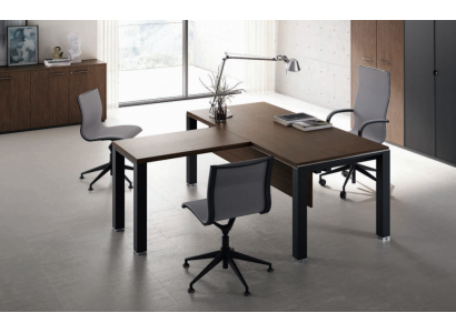 Table de bureau avec table de réunion - Table du chef - Meubles de bureau Frezza Mobilier