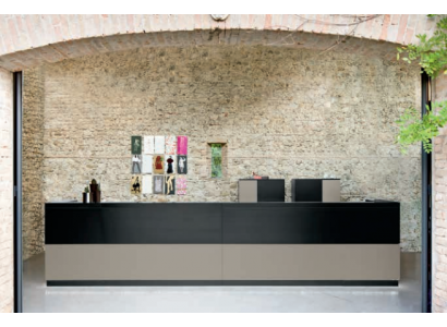 Comptoir mobilier table de réception Mobilier de bureau tables de réception Table cabinet d'avocats pratique Frezza