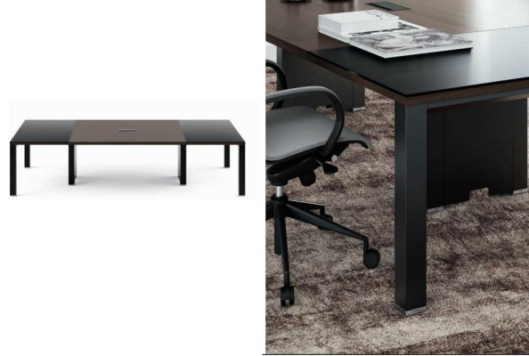 Tables Table Bureau Design Bois Réunion Mobilier Table de conférence Mobilier de bureau Frezza