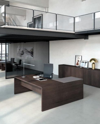 Bureau d'angle Table d'ordinateur Mobilier de bureau Tables de pratique Frezza Canapés