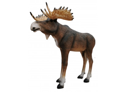 Sculpture de cerf en décoration de figurines modernes de statue de designer.
