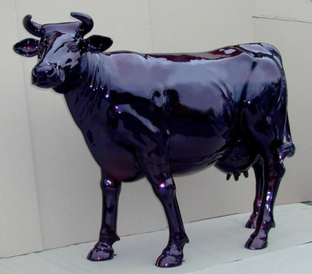 Figures abstraites statue jardin figures décoration statues sculptures vache bétail nouveau