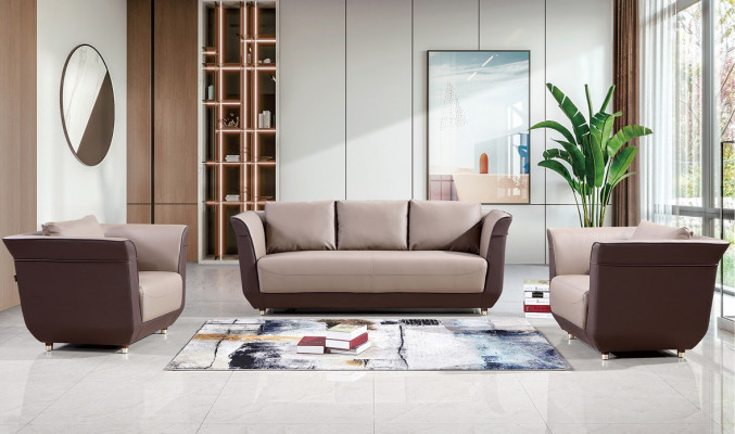 Canapé Canapé Tapisserie Siège Design Suite 3+2+1 Canapés Canapés Canapés en Tissu Bureau