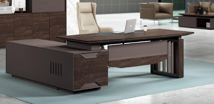 Bureau Bureau d'angle Bureau d'ordinateur Bureau de bureau Table de travail Entreprise
