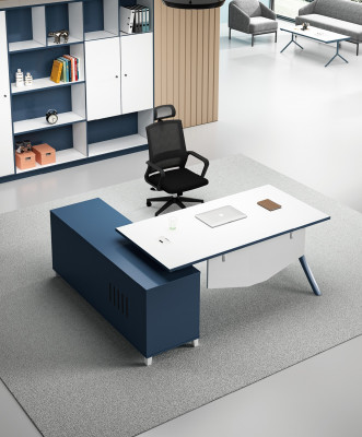 Bureau avec étagère Décoration de bureau à domicile Ameublement de bureau Bureau de meubles