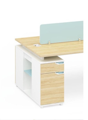 Centre d'appels 4 Postes de travail Mobilier de bureau Aménagement Équipement