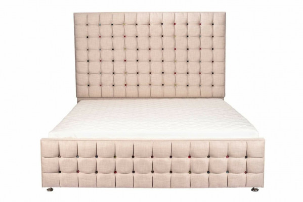 Chambre de luxe Lit Rembourrage Design Chesterfield Lits doubles de luxe pour hôtel