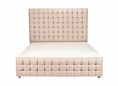 Chambre de luxe Lit Rembourrage Design Chesterfield Lits doubles de luxe pour hôtel