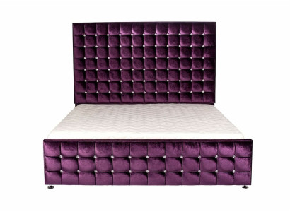 Design Lit rembourré Double lit Lits Chesterfield Lit de luxe 140/160/180x200cm nouveau