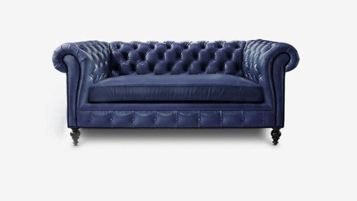 Chesterfield Ensemble de canapé canapé 3 places Canapé Cuir Upholstery 3 places Canapé en cuir