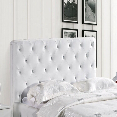 Lit design Chesterfield Chambre Cuir Tissu Rembourrage 140/160/180/200 cm