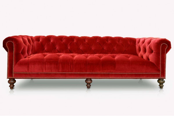 Canapé Chesterfield classique Ensemble de canapés Canapé 3+2+1 Place en textile