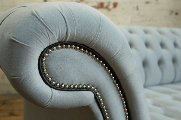 Canapé Chesterfield Ensemble 3+2 places en velours Velor Suite Design Sets