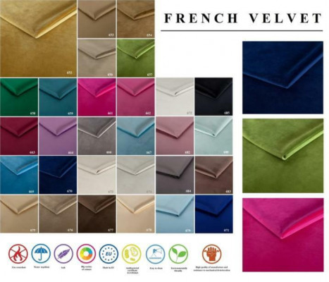 Canapé d'angle design Chesterfield Rembourrage Canapé d'angle + Tabouret Canapé d'angle