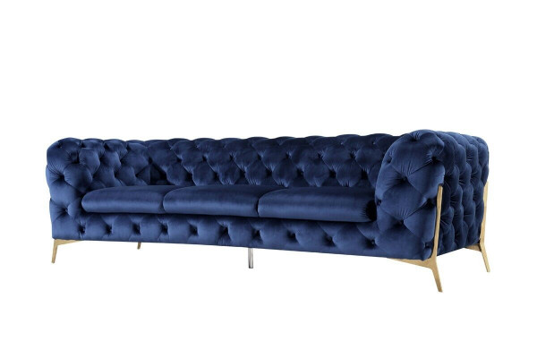 Canapé Canapé Rembourrage XXL Big Suite canapés design Chesterfield Textile 3+2+2