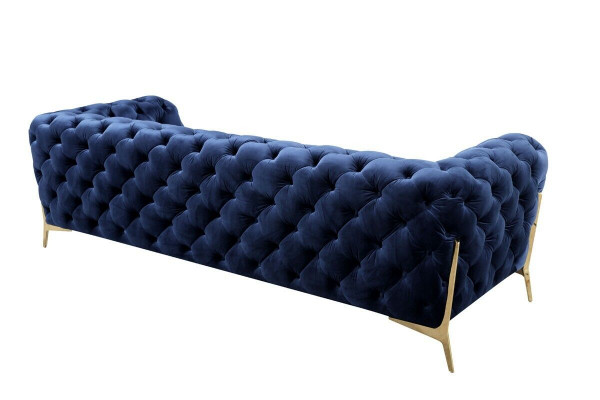 Canapé Canapé Rembourrage XXL Big Suite canapés design Chesterfield Textile 3+2+2