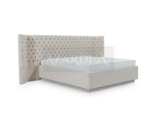 Chesterfield Lit Luxe Chambre Hôtel Décoratif Lits Rembourrés avec Boutons