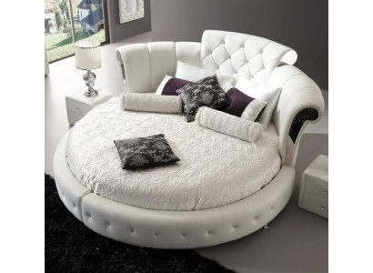 Lit Chesterfield Lits de Luxe Design Rond Hôtel Chambre Lit Rond