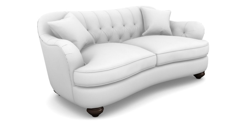 Canapé de luxe en textile Chesterfield Canapés Tissus d'ameublement 3 places Tissu neuf