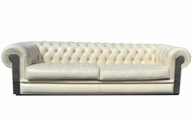 Canapé 3 places Chesterfield Canapé Trois places Mobilier de salon Designer Salle de séjour.