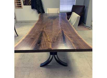 Table à manger de luxe en bois massif Table de cuisine de designer Tables massives 1 mètre carré Prix