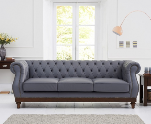 Chesterfield Canapé Canapé Tapisserie Canapés en Cuir Tissu Tapisserie Suite