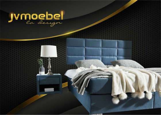 Lit à sommier tapissier lits doubles chambre de luxe lits doubles de designer 160x200 neufs