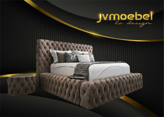 Textile de lit Meubles de chambre de luxe Lits modernes Chesterfield Boxspring nouveaux
