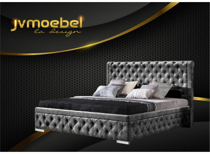 Cadre de lit Tissu Meubles Lits de luxe Lit Textile Design de chambre Textile neuf