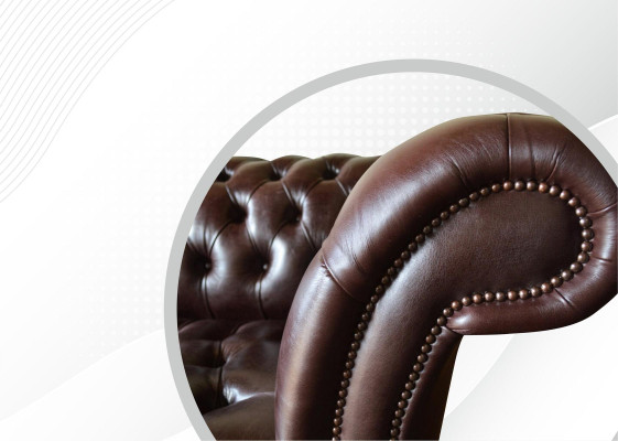 Canapés Chesterfield Tapisserie Design XXL Canapé de Luxe 4 Places Canapés en Cuir