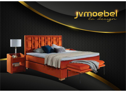 Textile de lit Mobilier de chambre Lits modernes 140x200 Cadre de lit Boxspring nouveau