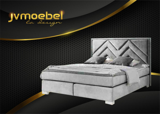 Textile de lit Design de chambre Mobilier de luxe moderne Lits 160x200 Cadre de lit
